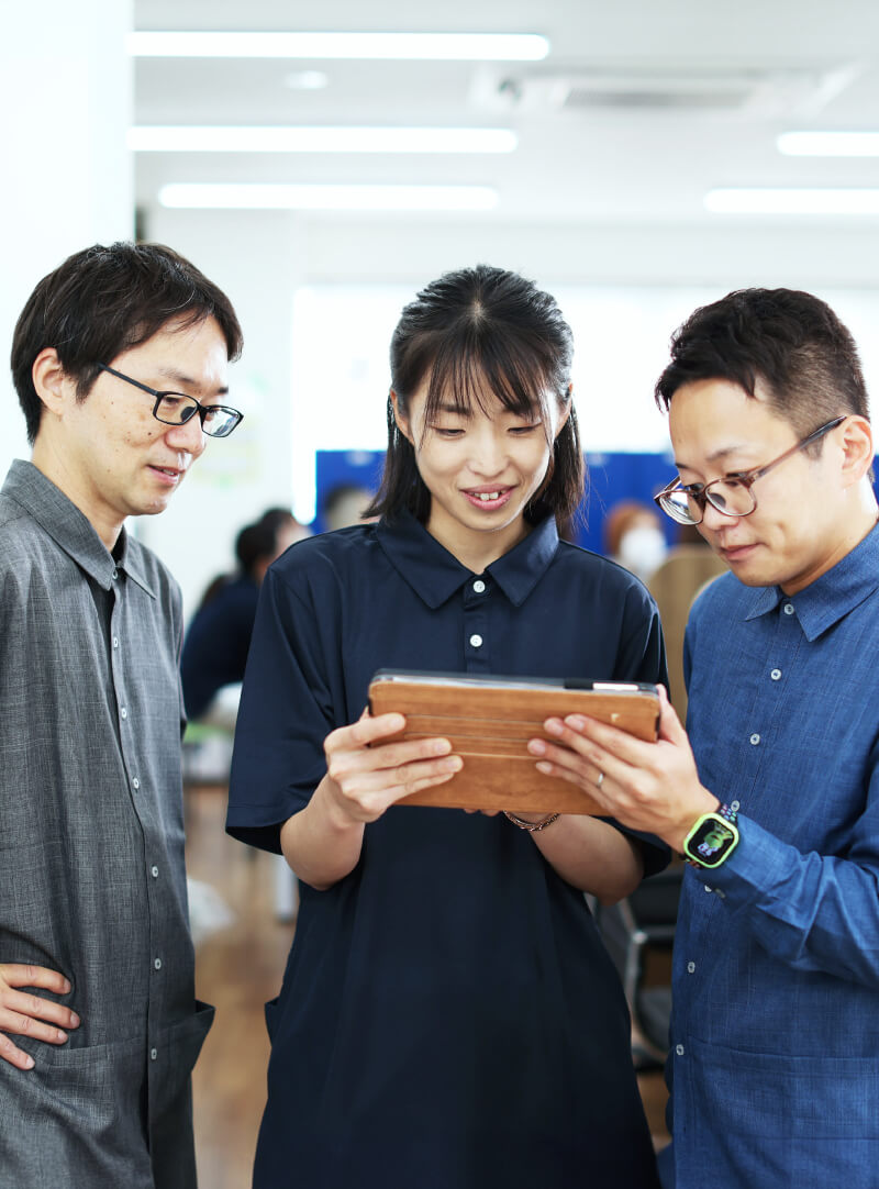 スタッフさんの様子【PC表示】