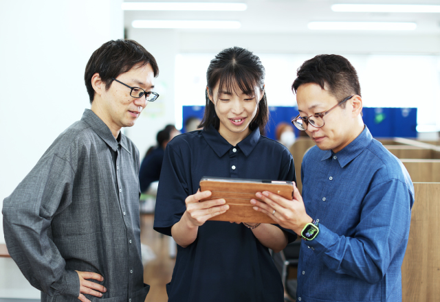 スタッフさんの様子【SP表示】
